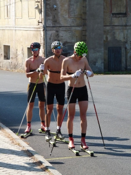 Petr Knop na soustředění na Božím Daru