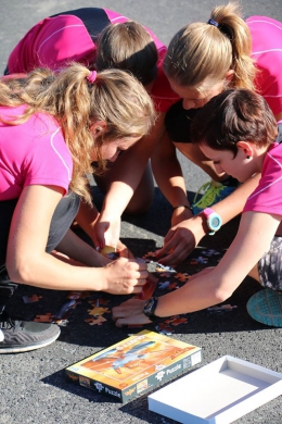 Juniorská reprezentace na mezinárodním kempu v Norsku