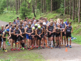 Juniorská reprezentace na mezinárodním kempu v Norsku