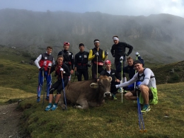 Česká výprava na soustředění v Livignu