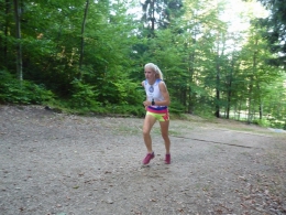 Sandra Schützová na podzimních testech - výběhy