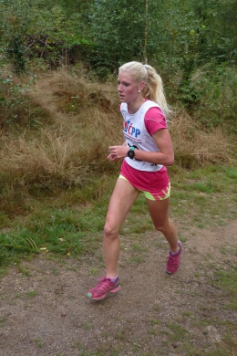 Sandra Schützová na podzimních testech - kros