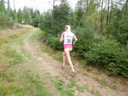 Sandra Schützová na podzimních testech - kros