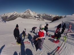 Klára Křížová na tréninku