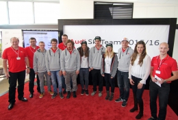 Kompletní Audi Ski Team 2015/2016.