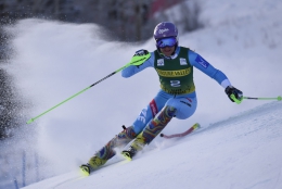 Šárka Strachová v prvním závodě letošní sezóny