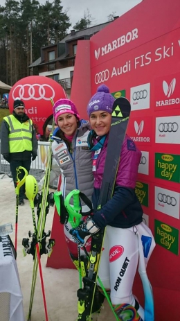 Vedoucí duo Šárka Strachová a Wendy Holdenerová 