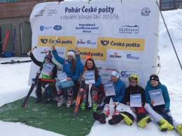 Obří slalom mladší žačky