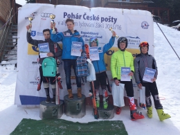Obří slalom mladší žáci