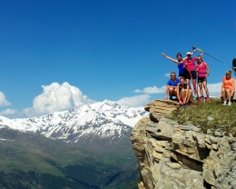 Holky byly v Santa Catarině za dřinu odměněny parádními výhledy.