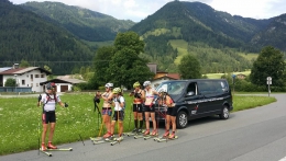 Mezitím holky vyrazily na soustředění do Rakouska.