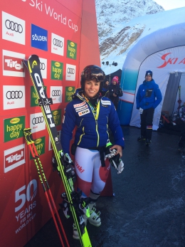 Lara Gut u leaderboardu