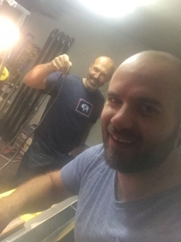 S trenérem Lionelem Financem