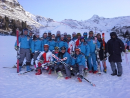 Juniorský tým v Pfelders