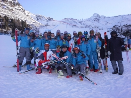 Sosutředí juniorského týmu v italském Pfelders