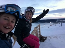 Pavla Klicnarová a Tereza Kmochová