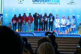 Oficílní medailový ceremoniál