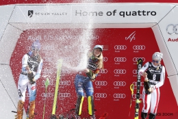 Šrka Strachová na 2. místě v SP v Squaw Valley