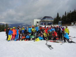 Praktická část školení trenérů II. třídy proběhla v dubnu ve Špindlu 