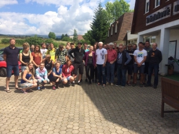 Teoretická jarní část školení trenérů II. třídy spolu s dalšími účastníky přednášky