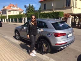 Martina Dubovská s novým Audii