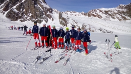 Reprezentační soustředění mužů na Pitztalu