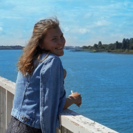 Tereza Nová v civilu, v Soldě na City OSL byla třetí:)