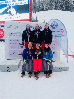 Mediailisté MČR 2018 ve sjezdu