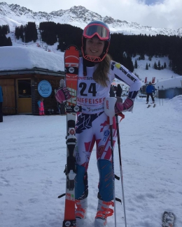 Kateřina Pauláthová pod cílem AC v Lenzerheide, kde v SP boduje 23. místem