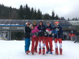 Česká výprava na MSJ zleva J.Ouvín, J.Zabystřan, F.Forejtek,T.Klinský,P.Benc.Chybí P.Kotrlová,J.Straka a J.Milata 