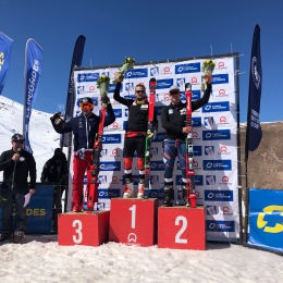 Třetí místo O. Berndta v obřím slalomu SAC v El Coloradu (CHI)