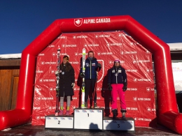 Kateřina Pauláthová na 3. místě ve sjezdu NAC v Kanadě