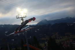 Filip Sakala v kvalifikaci Oberstdorfu