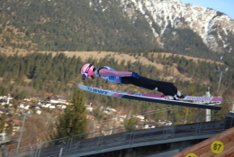 Viktor Polášek v letu