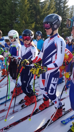 B. Novákova a D. Kubeš na YOG 2020