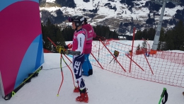 David Kubeš před startem závodu