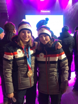 Štěpánka Ptáčková a Klára Ulrichová