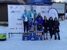 MČR 2020 obří slalom mladší juniorky U18