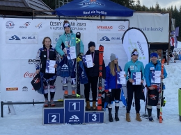 MČR 2020 obří slalom juniorky U21