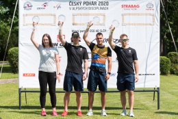 Vítězové ČP Zouharová (U18), Kroupa (U18), Müller (muži), Klíma (U21)