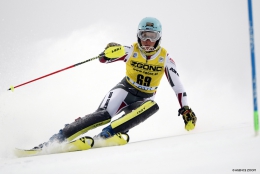 Elese Sommerová při svém druhém startu kariéry v SP 21.11. v Levi