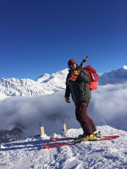 Trenér Jana Zabystřana Filip Marek na EP v Zinal