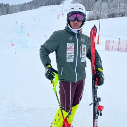 Ondřej Berndt na tréninku v Reiteralmu 