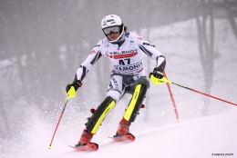 Jan Zabystřan v Chamonix nad rozbitou tratí nevyzrál a první SL nedokončil