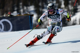 Kryštof Krýzl na trati týmového paralelu na MS 2021