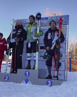 Kryštof Krýzl na 3. místě v obřím slalomu v EP Glungezer