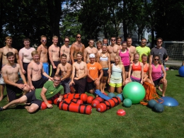 tým na soustředění Nymburk 2014