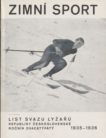 Zimní sport 1935 - 1936