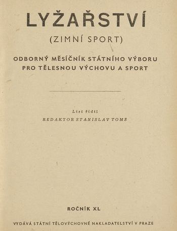 Lyžařství 1954