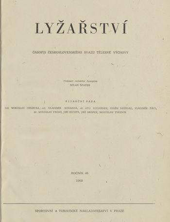 Lyžařství 1960